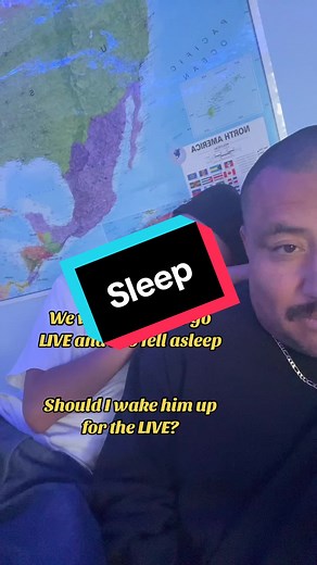 Sleepy Lil Wolf Falls Asleep Before Going Live