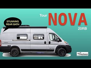 Tour STUNNING 🤩 REAR BATH 🚽 $135,000 COACHMEN NOVA 20RB Class B RV 🚐 RAM PROMASTER Camper Van❗️