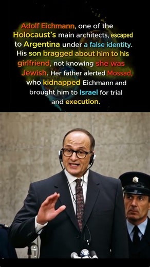 How Eichmann Was Exposed by His Own Son – Mossad’s Secret Capture