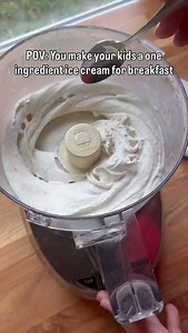One-Ingredient Banana Ice Cream Recipe below, or comment BANANA and I’ll send it over! This one-ingredient banana ice cream is a game changer, especially for kids with allergies or sensitivities. There’s no dairy, no added sugar, and no weird ingredients. Just frozen bananas, blended into creamy soft serve. It’s easy to customize with safe toppings, and kids love it. You can eat it right away or freeze it for a more scoopable texture later. Simple, clean, and so good. Recipe: -Slice ripe bananas