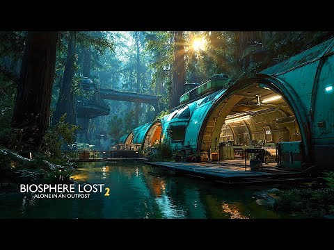 Biosphere Lost 2 | Deep Calming Sci-Fi Ambient Music | 4K