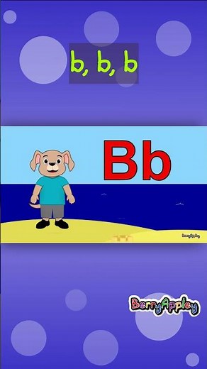 'B' is for Boat! 🚤 B Phonics Song for Kids! #ABC