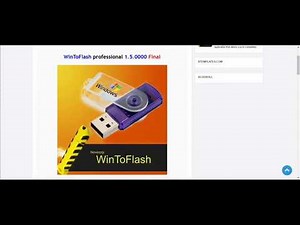 WinToFlash professional 1.5.0000 Final