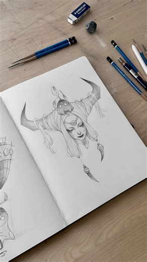 Léa Wai on Instagram: "What should I draw next? Happy (and proud) to call this a paid partnership with @staedtler a brand I’ve trusted for years."