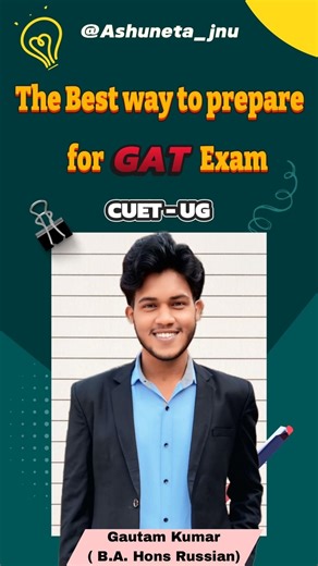 General Test strategy for CUET- UG By Jnu Student 🔥💯 #cuetpreparation #cuetstudyplan #cuetstrategy