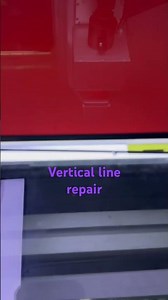 Half vertical line repair;) #vertical #line #panel