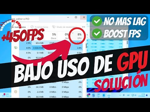 Solucion al Bajo uso de GPU mientras se juega ✅Aumente el rendimiento de la GPU FPS Boost