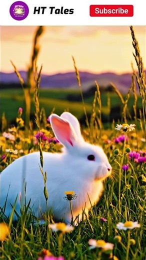 Calm & Satisfying Bunny Run 🐰🌿 | Relaxing Nature Vibes#oddlysatisfyingvideo #kidsshorts #rabbit