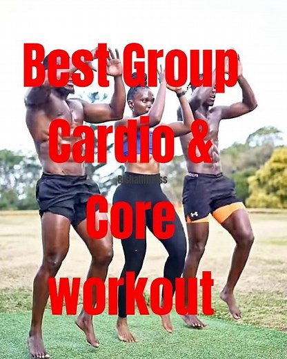 Best 5 Group Cardio & Core Exercises ( Very Effective outdoor exercise)