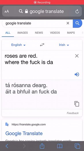 gOOgLE TraNSlaTe on TikTok