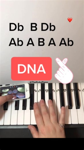 Learn How to Play BTS DNA on Piano