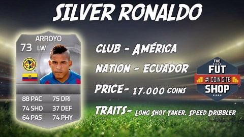 The silver Ronaldo!