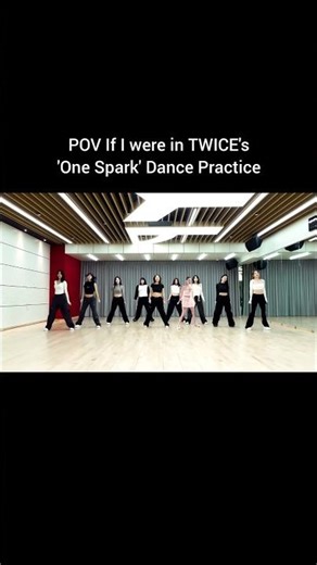 POV If I were in TWICE's 'One Spark' Dance Practice 2 | Hann K-Covers #TWICE #kpop #shorts