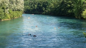 28K views · 389 reactions | It's hot! That means it's time to swim in the Aare again, so here's a reminder of how wonderful that is. Just remember to take care in the river! | Swiss Watching | Facebook