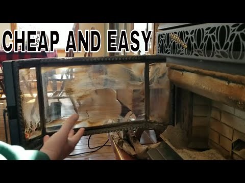 The Best Thing I Have Used To Clean Pellet Stove Glass