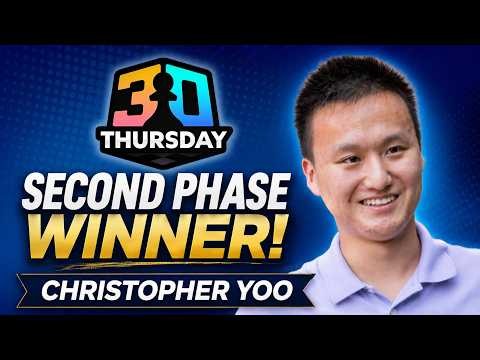 3+0 Thursday Second Phase | Christopher Yoo Claims Victory in Thrilling Blitz!