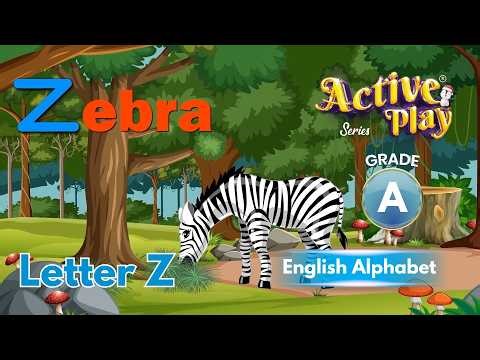 Letter Z Alphabet | English Grade A | Chapter 26 | IP Study