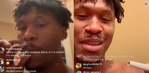 Cowboys' David Irving Quits Football While Smoking A Blunt On Instagram Live