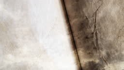 Moving old paper texture with fast moving clouds with free space for...