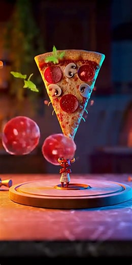 The Pizza That Performed Black Magic | Animated Horror Comedy, Food Ritual, Scary Funny AI Cartoon