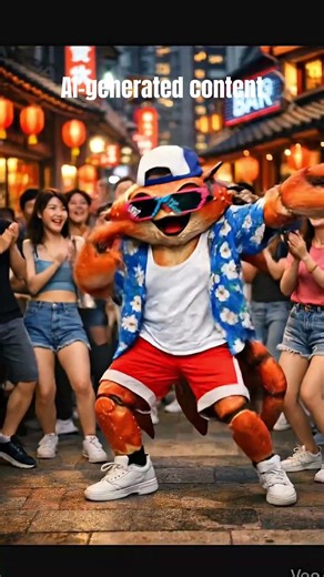 This Giant Crab Started Dancing… Crowd Went Crazy 😱🦀 #shorts #ytshorts #viral #trending