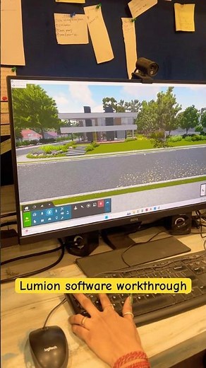 Lumion walk-through animation project by Studant #￼ Lumion #interiorcourse #office #interiormaster