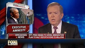 Breaking News Tonight. Sources telling FOX News that the President will make good on his promises to issue executive actions on immigration, issuing a 10 part plan as early as next Friday. The Obama plan contains initiatives covering everything from increasing border security to boosting pay for immigration officers. For more on the President's plan join us at 10pm on Fox Business. | Lou Dobbs