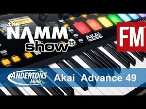 NAMM 2015: Akai Advance 49 keyboard controller
