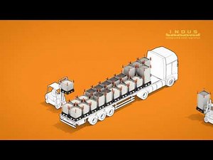 Fill, transport, empty and stack your big bags with the all-in-one solution, the Indus Neva system