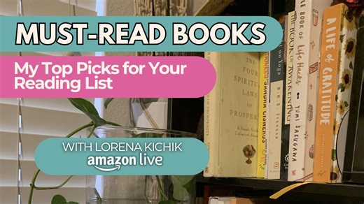 Watch Must read books on Amazon Live