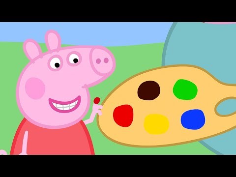 Peppa’s Painting Fun | Full Episodes| Fun Cartoons For Kids | Peppa Moments