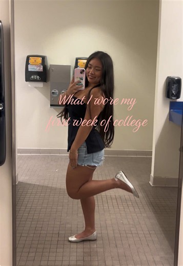 What I Wore My First Week of College — Outfit Ideas