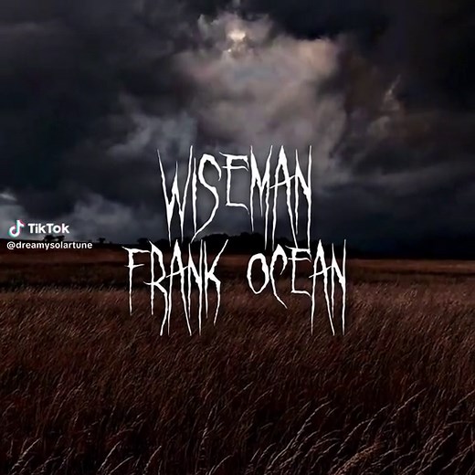 Frank Ocean Wiseman Slowed Reverb