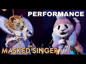 Panda Vs Leopard: “All I Do Is Win” & “Respect” | The Masked Singer | Season 2