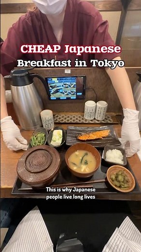 Try this CHEAP and TASTY Japanese Breakfast 🍚