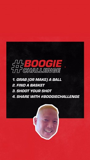 Join the #BoogieChallenge and show us your best trick shot! #boogie #eddiehuang #knicks