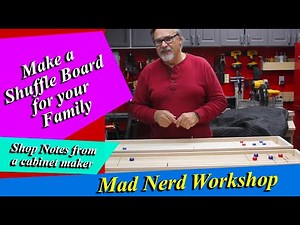 Build a shuffle board for your home