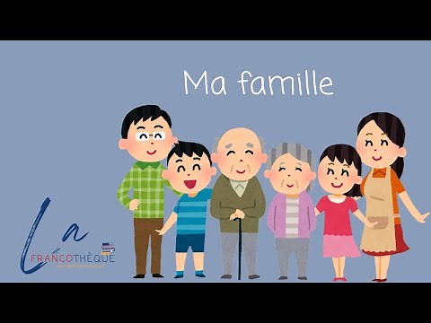 VOCABULAIRE : Les membres de la famille - Niveau A1 (FLE)