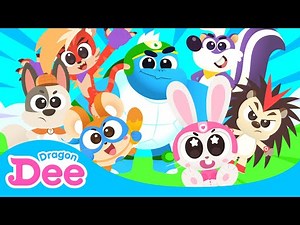 Who are animal heroes? Help! Animal Heroes! 🚨 | Dragon Dee Songs for Children