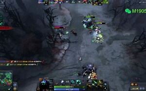 红杖这个装备劣势挨骂 均势就容易打成优势 7.33C大魔导师拉比克第一视角