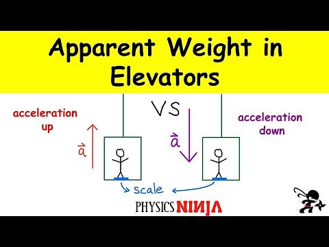 Calculating the Apparent Weight in an Elevator