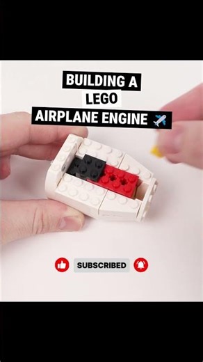 LEGO Passenger Airplane Engine Build | 60367