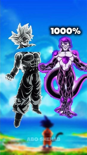 What is the percentage of victory over gokuu?😱🙄 #goku #dragonball #anime #dragonballz #dbs #dbz