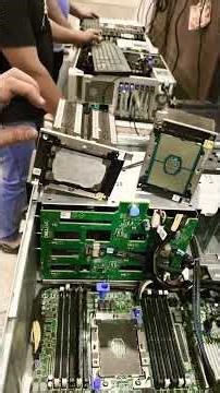 Dell T 440 Tower Server me # CPU keshe installation kare #server
