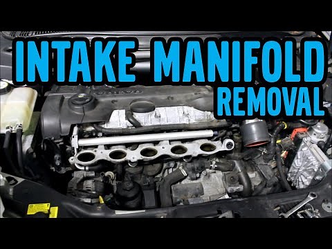 Volvo C30, Intake Plenum Removal