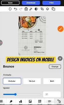 Make Professional Invoices on Mobile from Scratch – 600+ Ready Templates #invoicetemplate