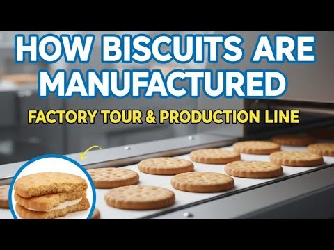 How biscuits are manufactured | Inside the factory