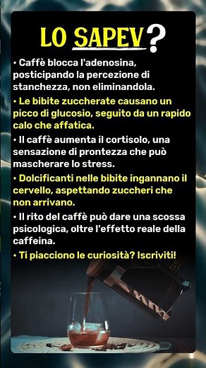 Caffè e bibite: come ingannano il tuo corpo