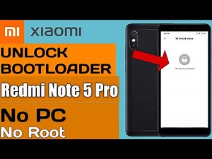 How to Unlock Bootloader in Redmi Note 5 Pro without PC | No Root Needed || Just few seconds🔥🔥