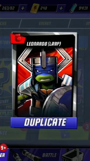 8X Packs Opening 10 | TMNT Legends #shorts
